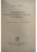 Gramatyka Współczesnego Języka Polskiego 1938r