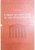 Formy klasyczne w architekturze