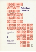 Poezje zebrane Leśmian Tom 2
