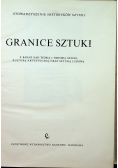 Granice sztuki
