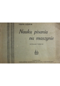 Nauka pisania na maszynie 1947 r.
