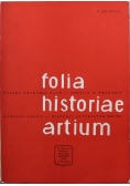 Folia historiae artium Tom XVII