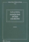 Handlowe spółki osobowe