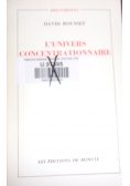 L'univers concentrationnaire