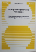 Opis przedsiębiorstwa rolniczego