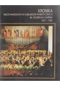 Kronika międzynarodowych konkursów pianistycznych im. Fryderyka Chopina 1927-1995