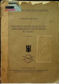 Znaczenie Gospodarcze ruchu Uzdrowiskowo Turystycznego na Śląsku 1937 r
