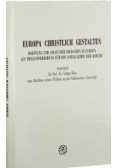 Europa Christlich Gestalten