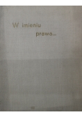 W imieniu prawa