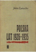 Polska lata 1926 - 1935