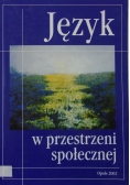 Język w przestrzeni społecznej