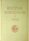 Rocznik Warszawski I 1960