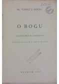 O Bogu 1927 r.
