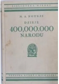 Dzieje 400,000.000 narodu