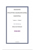 Badanie polityki zagranicznej państwa