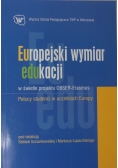 Europejski wymiar edukacji w świetle projektu OBSER-Eramus