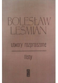 Leśmian Utwory rozproszone Listy