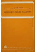 Kanoniczny proces małżeński