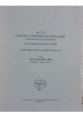 Acta Capituli Generalis Ordinarii