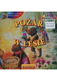 Pożar w lesie