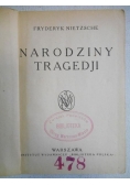 Narodziny tragedji, 1924 r