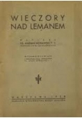 Wieczory nad Lemanem, 1938r.