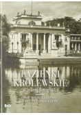 Łazienki królewskie w starej fotografii