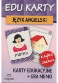 Edu karty Język angielski + gra memo