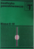 Geofizyka poszukiwawcza Klasa od II do IV