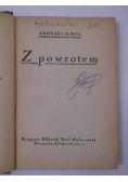 Z powrotem, 1925 r.