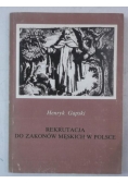 Rekrutacja do zakonów męskich w Polsce