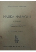 Nauka harmonii w zarysie, 1946 r.