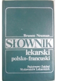 Słownik lekarski francusko - polski