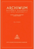 Archiwum Historii Filozofii i myśli społecznej, vol 59