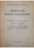 Kościelne prawo majątkowe, 1936 r.