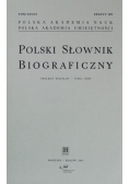 Polski Słownik Biograficzny Zeszyt 189