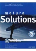 Matura Solutions Advanced Workbook, plus płyta CD
