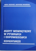 Audyt wewnętrzny w pytaniach i odpowiedziach