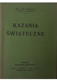 Kazania Świąteczne , 1937 r.