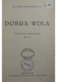 Dobra wola, 1923 r.