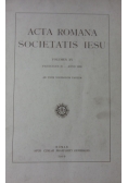 Acta Romana Societatis Iesu, XV