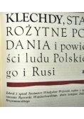 Klechdy Starożytne podania i powieści ludowe