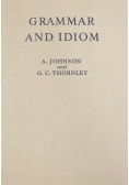 Grammar and idiom