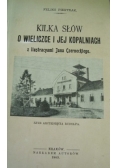 Kilka słów o Wieliczce i jej kopalniach, 1903 r.