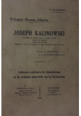 Joseph Kalinowski, 1923 r.