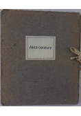 Akta cenzury