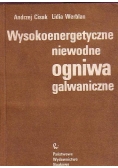 Wysokoenergetyczne niewodne ogniwa galwaniczne