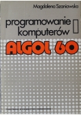 Programowanie komputerów Algol 60
