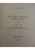 Bullarium Poloniae VI 1447-1464