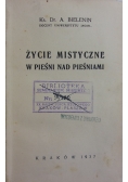 Życie mistyczne w Pieśni nad Pieśniami, 1937r.